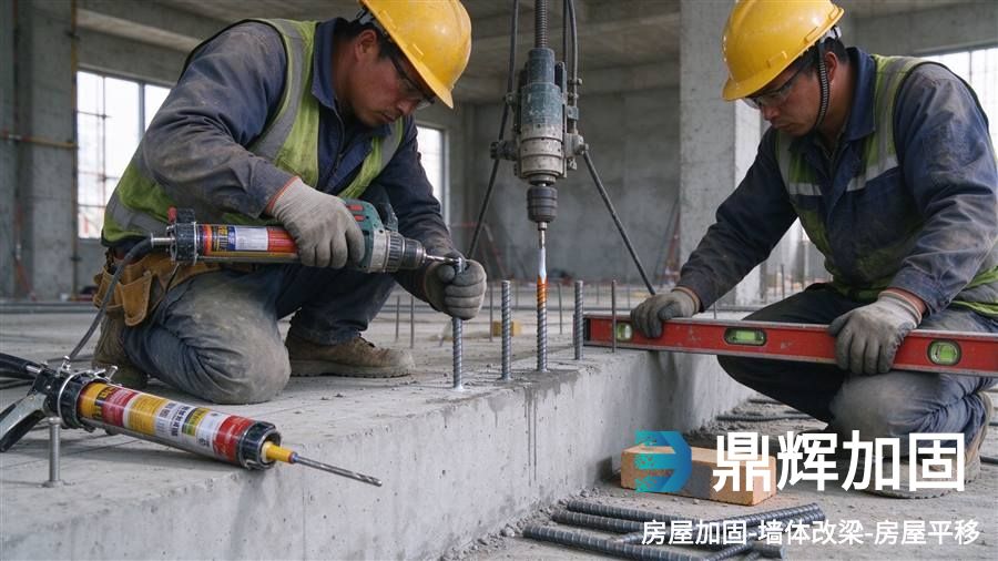 植筋加固施工要点，新旧结构连接的关键工艺